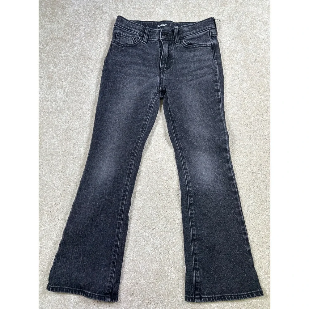 Old Navy Kids Size 10‎ Black High Rise Fare Jeans Denim